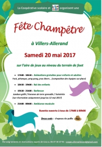 Fête Champêtre @ Tennis Villers Allerand | Villers-Allerand | Grand Est | France