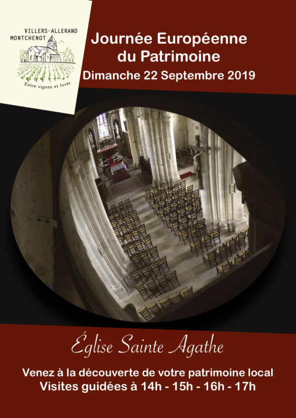 Journée du Patrimoine @ Église Sainte Agathe | Villers-Allerand | Grand Est | France