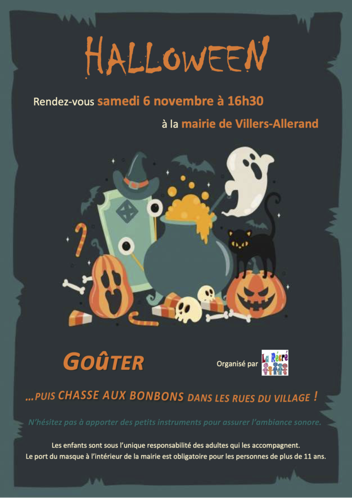 La Récré fête Halloween @ Mairie de Villers-Allerand Montchenot | Villers-Allerand | Grand Est | France