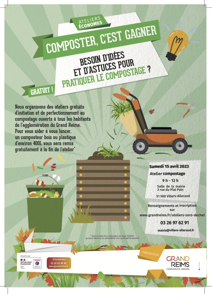 Atelier Compostage @ Mairie de Villers-Allerand Montchenot | Villers-Allerand | Grand Est | France