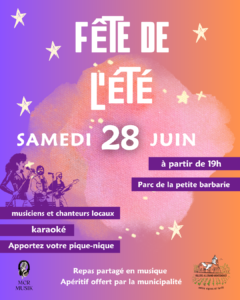 Fête de l'été @ Parc de la petite barbarie (derrière le Tennis-Club) | Villers-Allerand | Grand Est | France