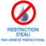 restrictions eau
